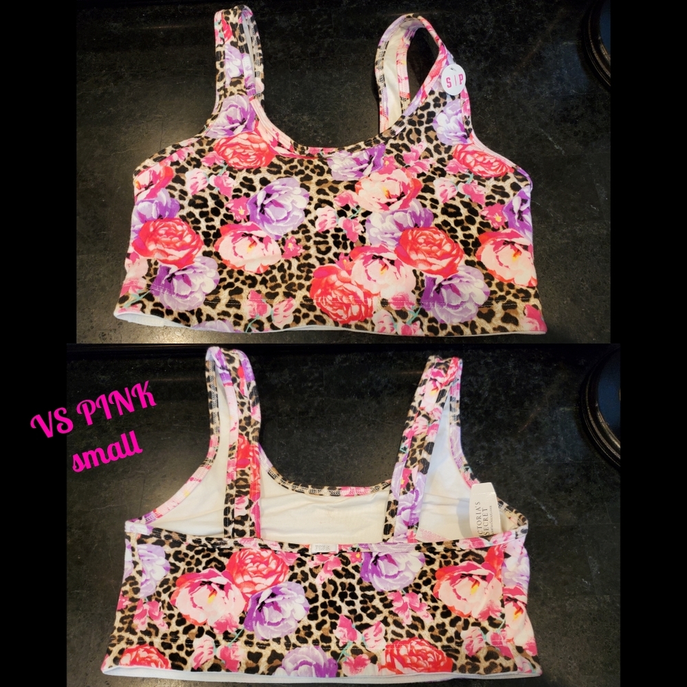 VS PINK sports bra small nwt!!!